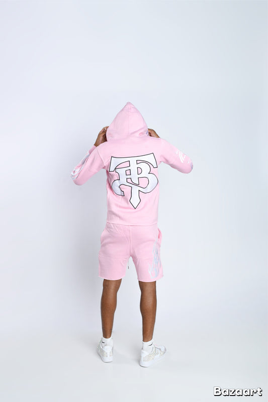 Pink TB Fleece Set