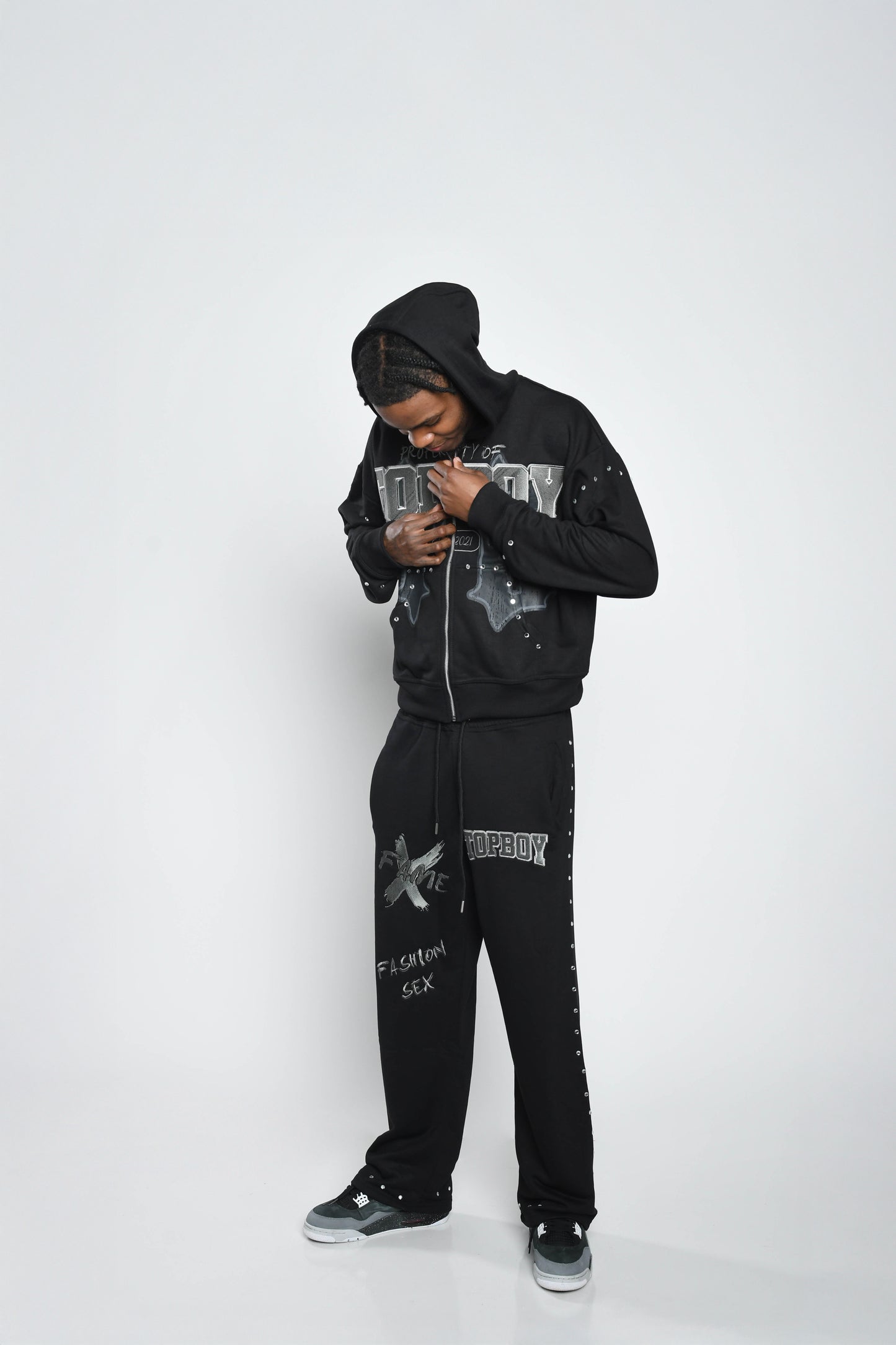 “Black Official TB Chrome Set"