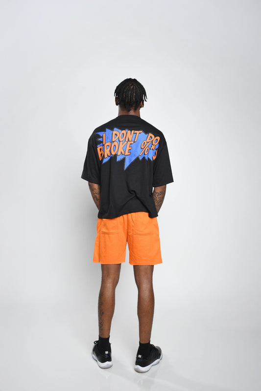 Orange “NBS” TB Short Set