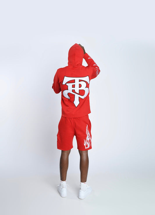 Red TB Fleece Set