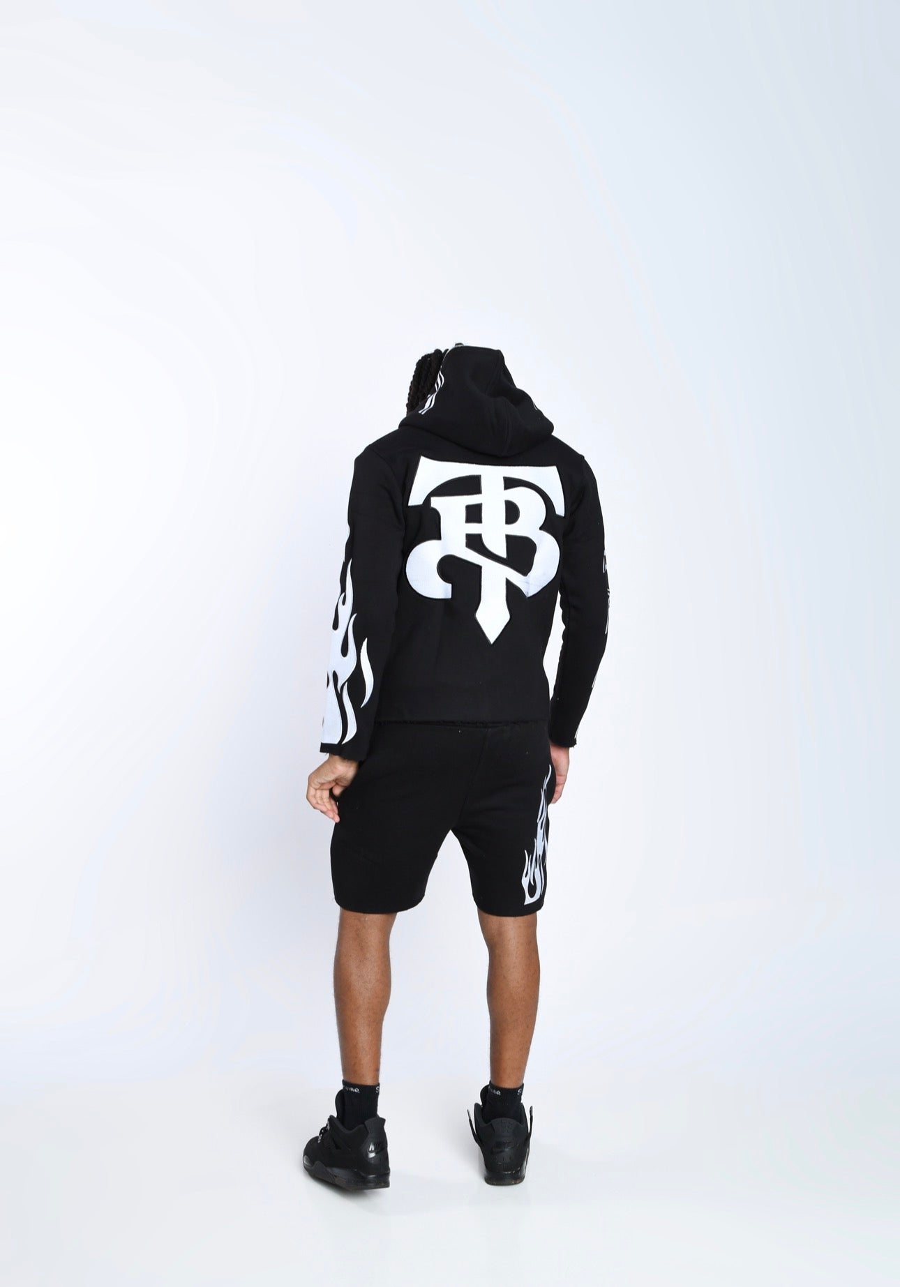 Black TB Fleece Set