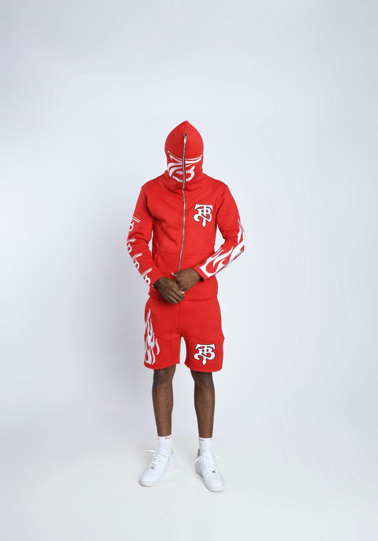 Red TB Fleece Set