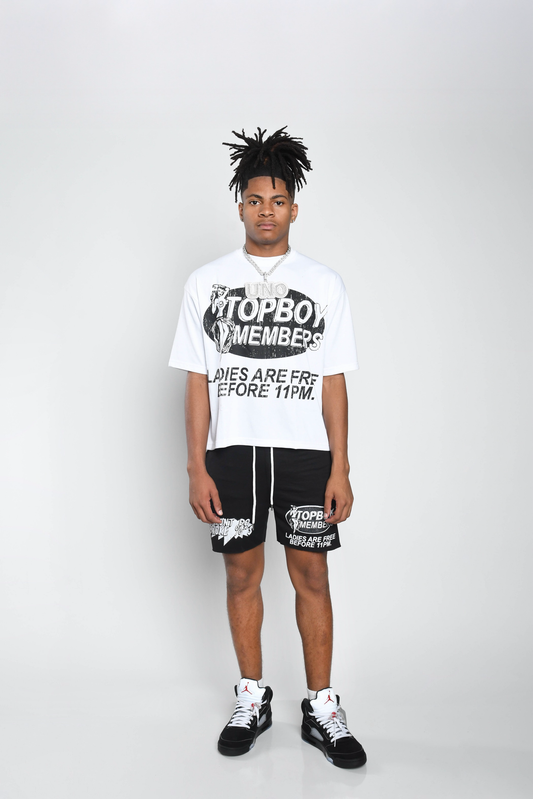 Black “NBS” TB Short Set