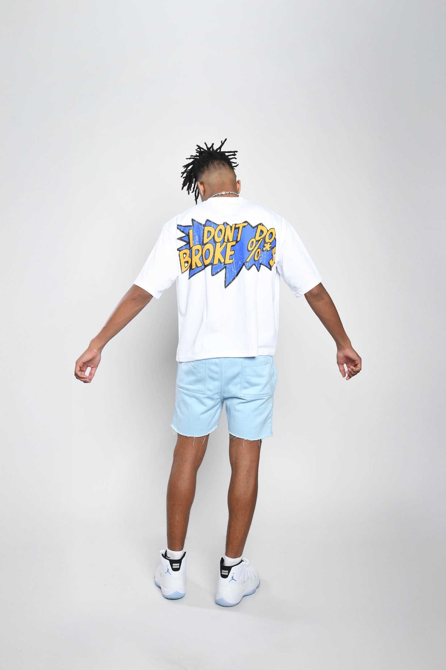 Blue “NBS” TB Short Set