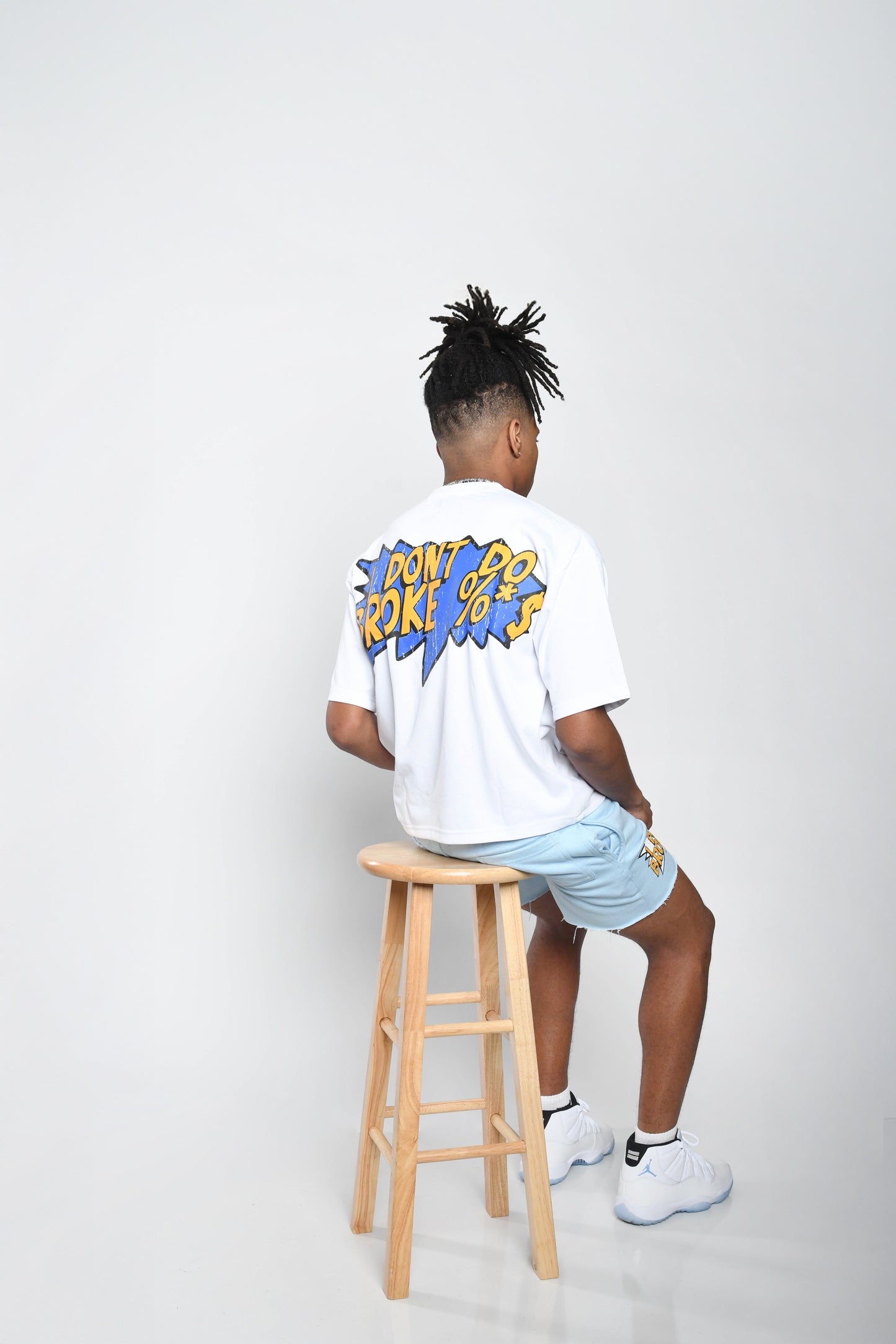 Blue “NBS” TB Short Set