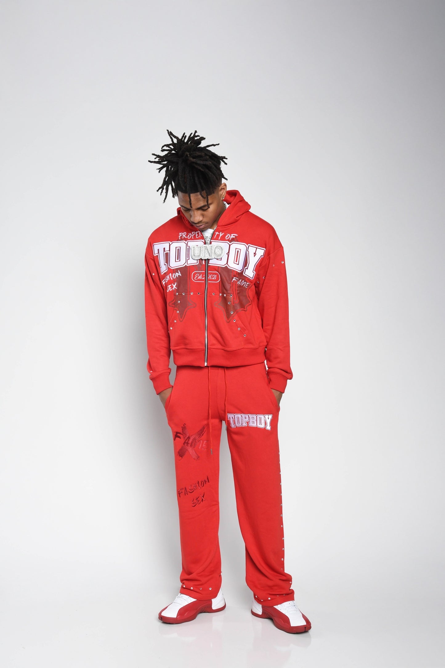 “Red Official TB Chrome Set”
